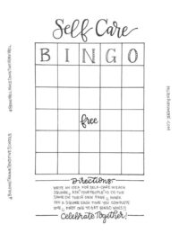 Self-Care Bingo for Educators - Ms. Jen Alexander